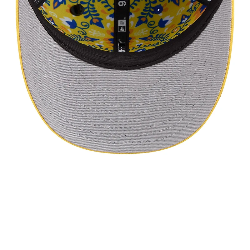 Casquette snapback New Era 9FIFTY pour homme, bleu royal/or, Los Angeles Rams, édition spéciale draft NFL 2026.