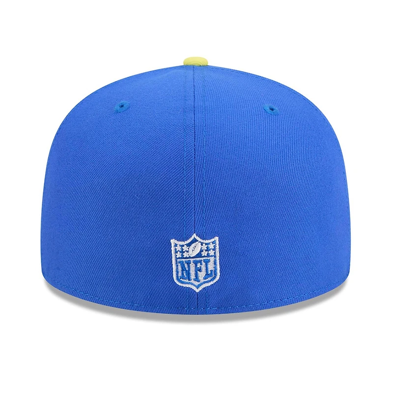 Men's New Era Royal/Gold Los Angeles Rams 59FIFTY Fitted Hat