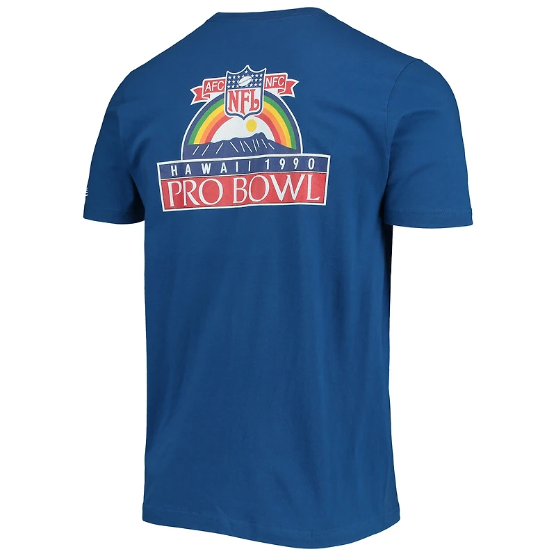 Men's New Era Royal Los Angeles Rams 1990 Pro Bowl T-Shirt
