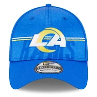 Casquette Flex New Era Royal Los Angeles Rams 2023 NFL Training Camp 39THIRTY pour homme