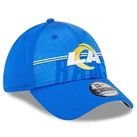 Casquette Flex New Era Royal Los Angeles Rams 2023 NFL Training Camp 39THIRTY pour homme