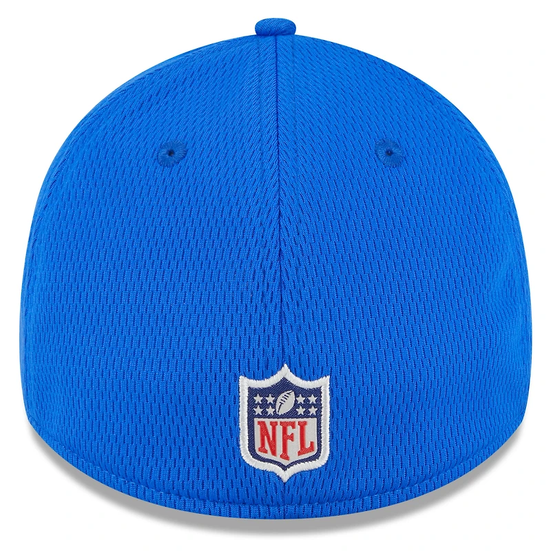 Casquette Flex New Era Royal Los Angeles Rams 2023 NFL Training Camp 39THIRTY pour homme