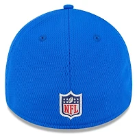 Casquette Flex New Era Royal Los Angeles Rams 2023 NFL Training Camp 39THIRTY pour homme