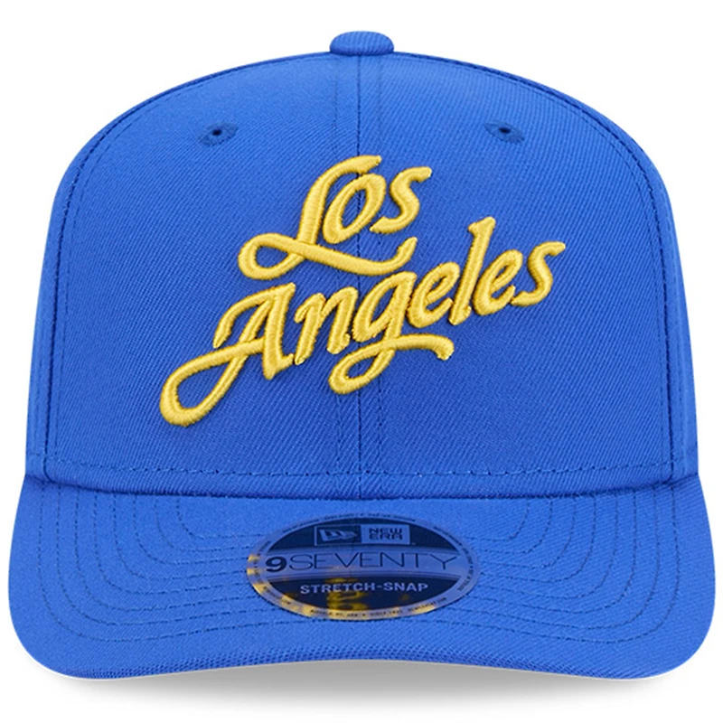 Casquette ajustable 9SEVENTY pour homme New Era Royal Los Angeles Rams Collection 2025 Rivalries