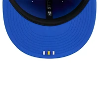 Casquette ajustée New Era Royal Los Angeles Rams 2025 Sideline Quill Tech 59FIFTY pour homme