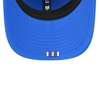 Casquette ajustable New Era Royal Los Angeles Rams 2025 Sideline 9SEVENTY Trucker pour homme