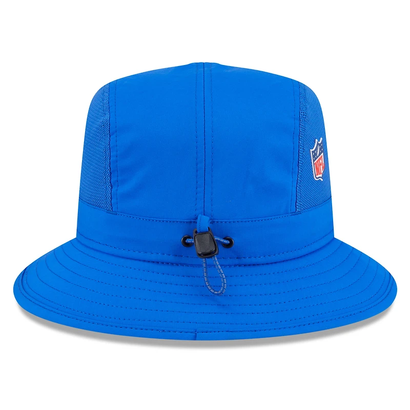 Bob New Era Royal Los Angeles Rams 2025 Sideline pour homme