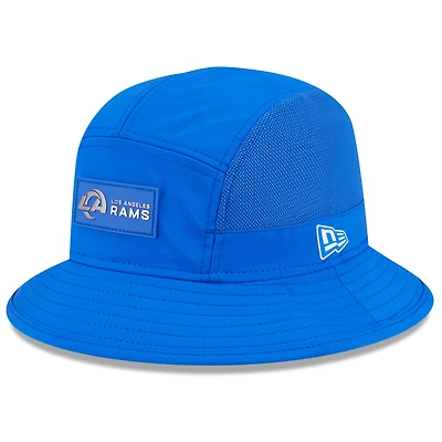 Bob New Era Royal Los Angeles Rams 2025 Sideline pour homme