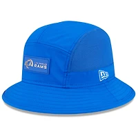 Bob New Era Royal Los Angeles Rams 2025 Sideline pour homme