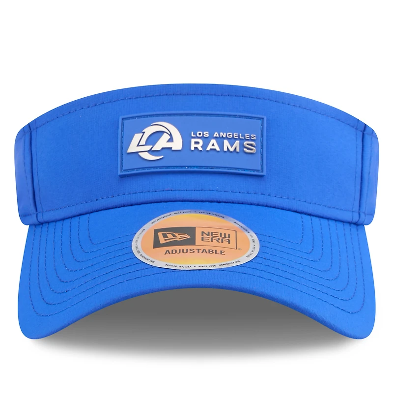 Men's New Era Royal Los Angeles Rams 2025 Sideline  Visor