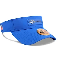 Men's New Era Royal Los Angeles Rams 2025 Sideline  Visor