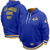 Sweat à capuche Big & Tall NFL des Los Angeles Rams de New Era Royal pour homme