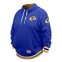 Sweat à capuche Big & Tall NFL des Los Angeles Rams de New Era Royal pour homme