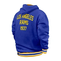 Sweat à capuche Big & Tall NFL des Los Angeles Rams de New Era Royal pour homme