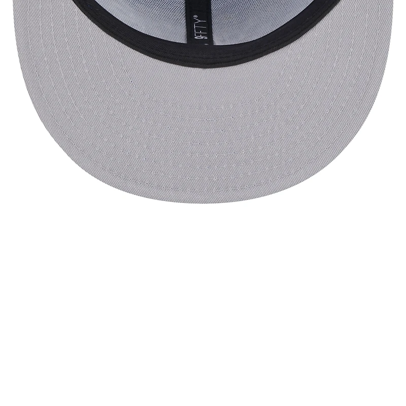 Men's New Era Royal Los Angeles Rams  Grade Trucker 9FIFTY Snapback Hat