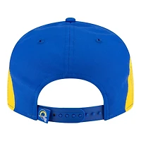 Men's New Era Royal Los Angeles Rams  Helmet 9FIFTY Snapback Hat