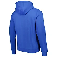 Men's New Era Royal Los Angeles Rams Ink Dye Pullover Hoodie