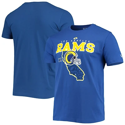 Men's New Era Royal Los Angeles Rams Local Pack T-Shirt