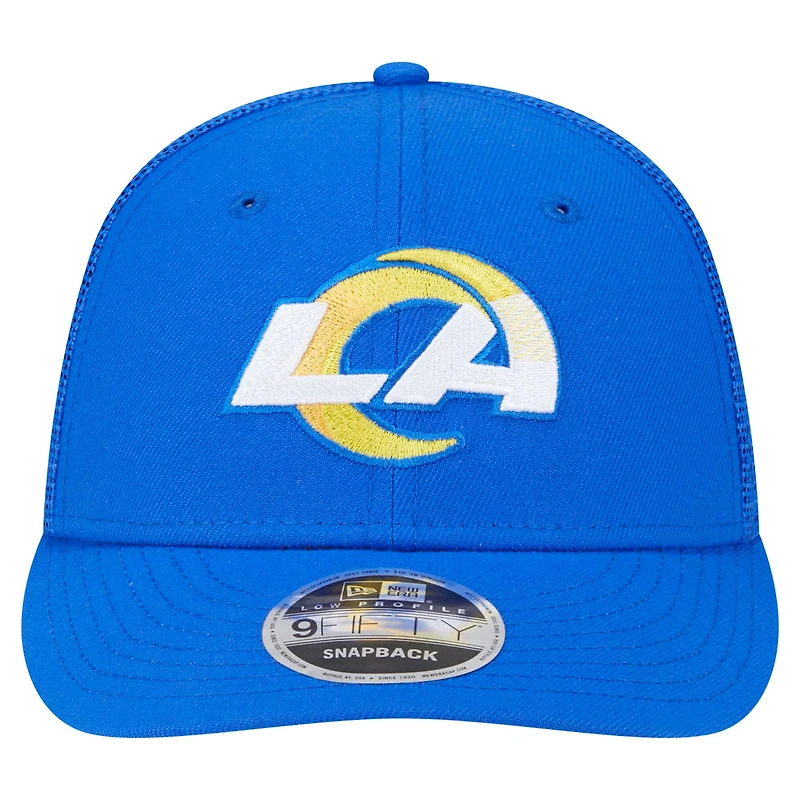 Casquette à visière plate 9FIFTY des Los Angeles Rams de New Era pour homme