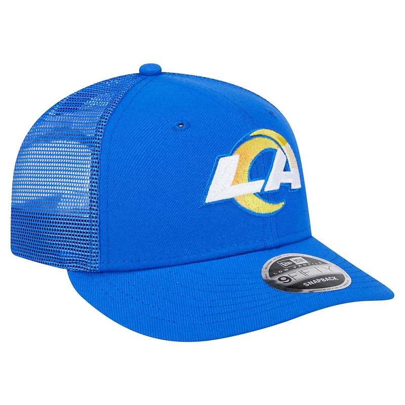 Casquette à visière plate 9FIFTY des Los Angeles Rams de New Era pour homme