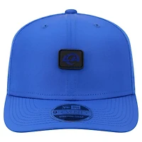 Men's New Era Royal Los Angeles Rams Micro Badge 9SEVENTY Adjustable Hat