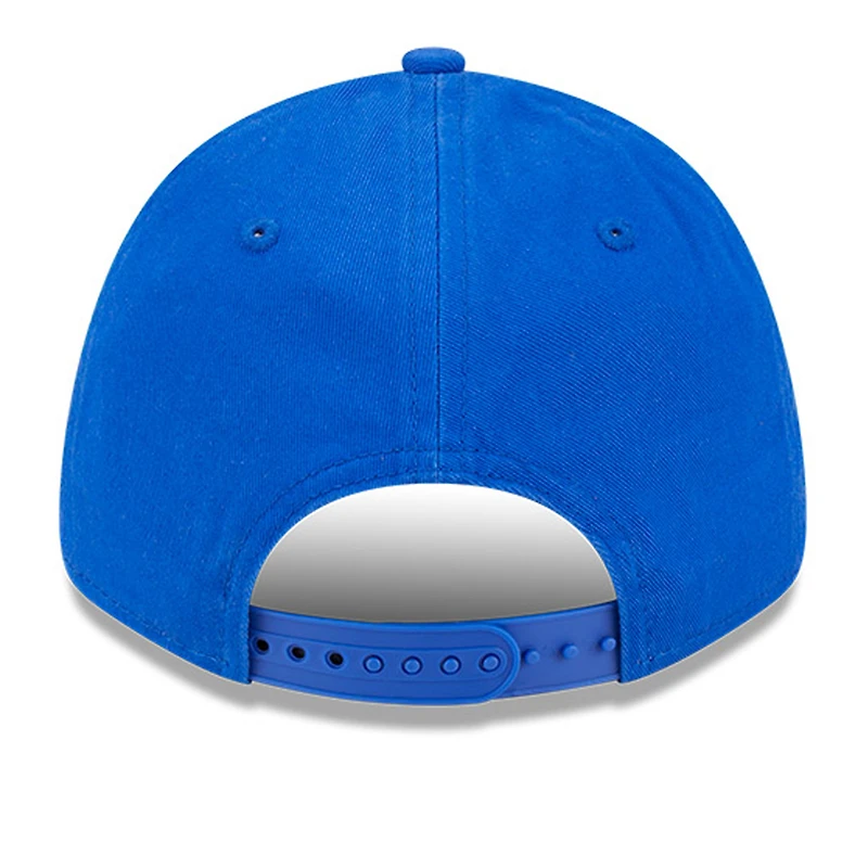 Casquette Snapback Royal Los Angeles Rams Outline 9FORTY New Era pour homme