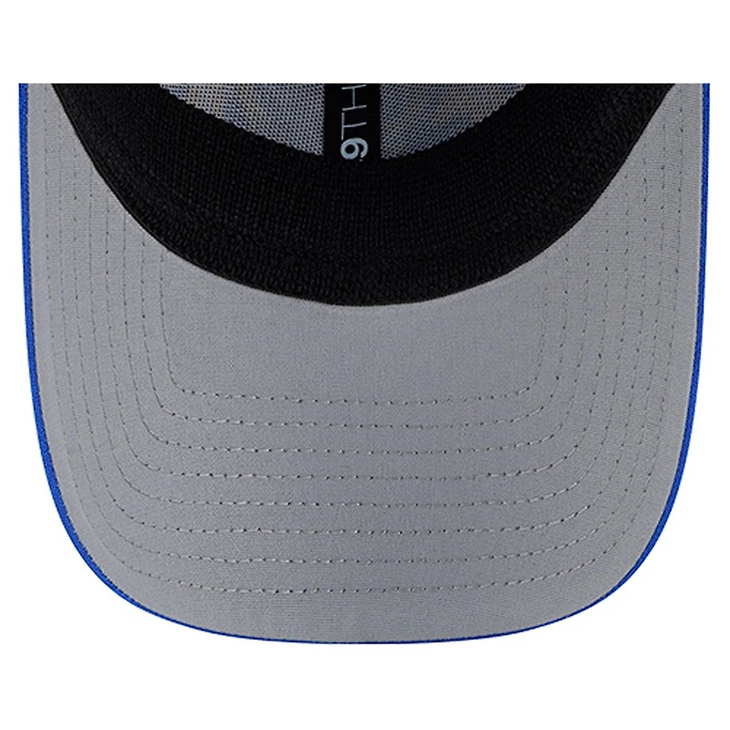 Casquette extensible New Era Royal Los Angeles Rams 39THIRTY pour homme avec logo superposé