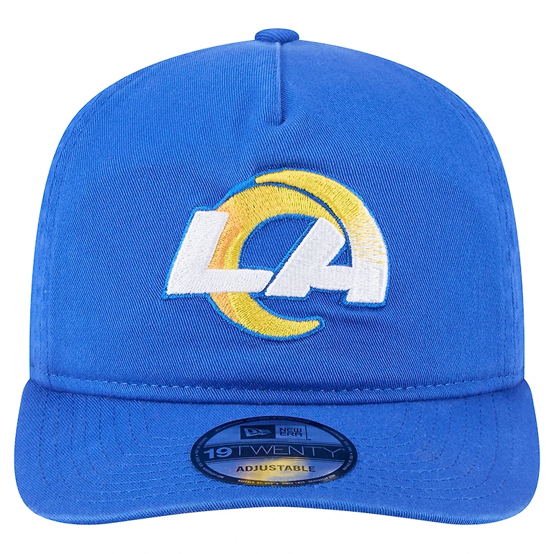 Casquette ajustable New Era Royal Los Angeles Rams Team 19TWENTY pour homme
