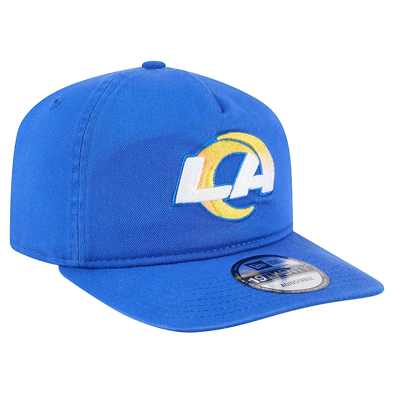 Casquette ajustable New Era Royal Los Angeles Rams Team 19TWENTY pour homme