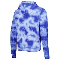 Sweat à capuche tie-dye Royal Los Angeles Rams Team New Era pour homme
