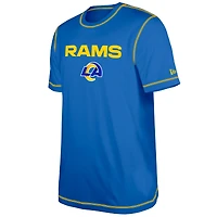 T-shirt à imprimé Third Down Puff New Era Royal Los Angeles Rams pour hommes
