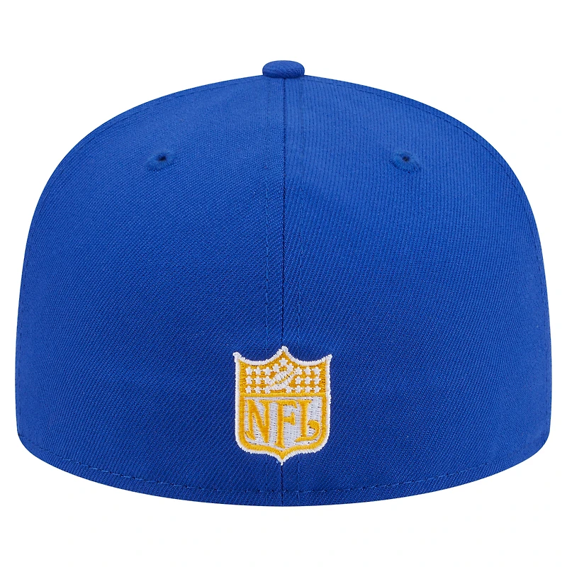 Casquette ajustée surdimensionnée 59FIFTY des Los Angeles Rams de New Era pour homme