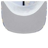 Casquette de golf à visière rabattable Wakey Wakey Los Angeles Rams de New Era pour homme