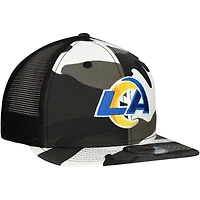 Casquette Snapback Los Angeles Rams 9FIFTY Trucker Snapback Urban Camo New Era pour homme
