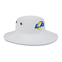 Chapeau bob panama New Era Los Angeles Rams 2023 NFL Training Camp blanc pour homme