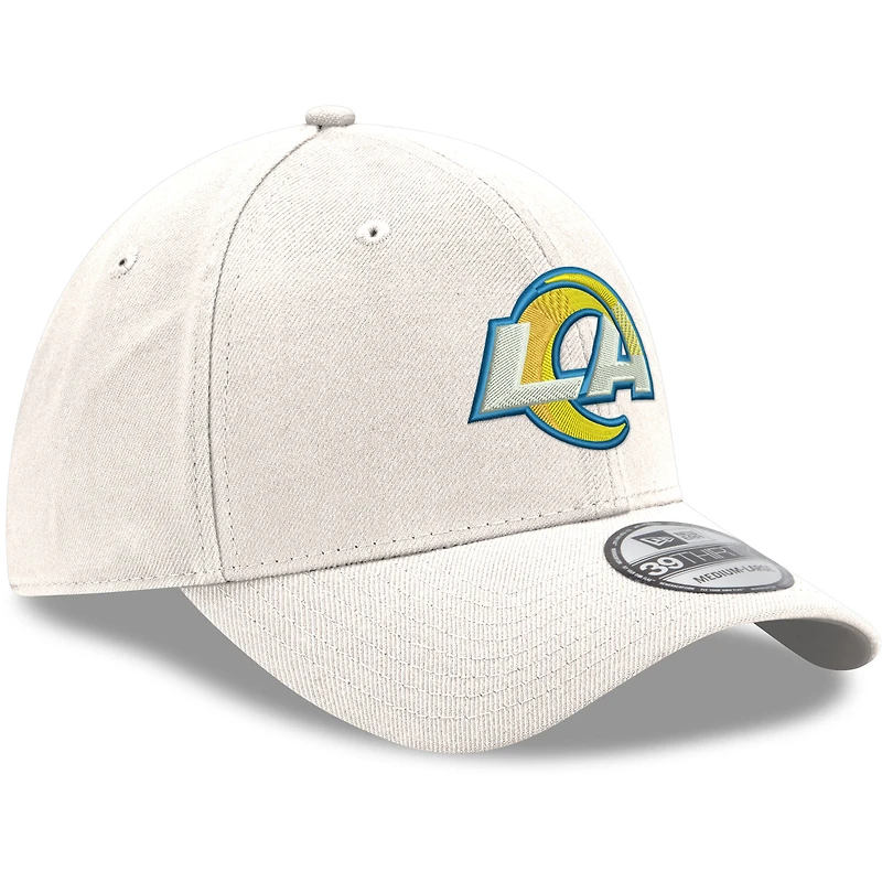Casquette Flex Los Angeles Rams LA Logo Iced II 39THIRTY New Era blanche pour homme
