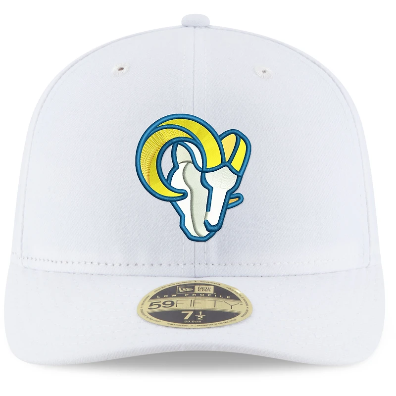 Casquette ajustée 59FIFTY Los Angeles Rams Omaha Low Profile New Era pour homme