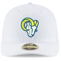 Casquette ajustée 59FIFTY Los Angeles Rams Omaha Low Profile New Era pour homme