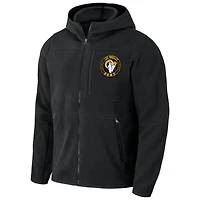 Men's NFL x Darius Rucker Collection by Fanatics  Black Los Angeles Rams Sherpa Full-Zip Hoodie