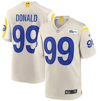 Men's Nike Aaron Donald Cream Los Angeles Rams Alternate Game Jersey