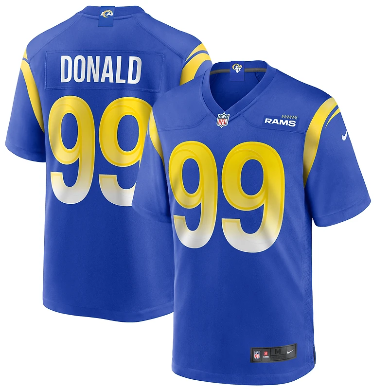 Maillot de joueur Nike Aaron Donald Royal Los Angeles Rams pour homme - Match terminé