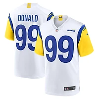 Maillot Nike Aaron Donald blanc pour homme des Los Angeles Rams, match alternatif