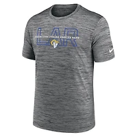 T-shirt d'entraînement Nike Velocity Legend Velocite pour homme, coloris anthracite, Los Angeles Rams