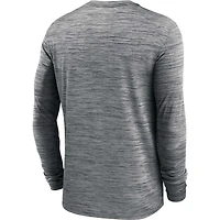 Men's Nike  Anthracite Los Angeles Rams Velocity Long Sleeve T-Shirt