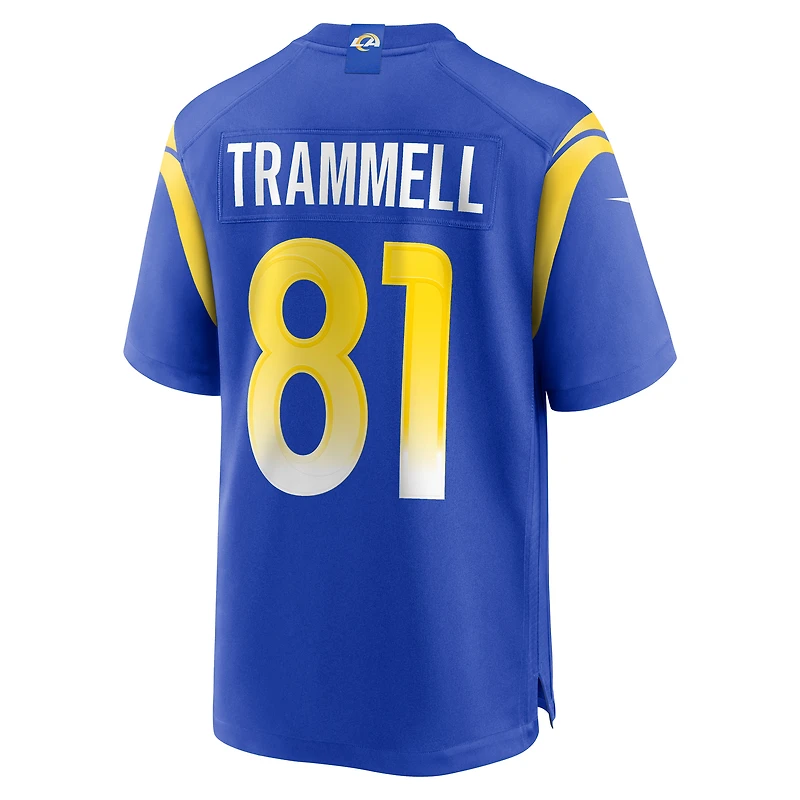 Maillot de joueur match Nike Austin Trammell Royal Los Angeles Rams pour homme