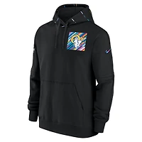 Sweat à capuche pour homme Nike Los Angeles Rams 2023 Crucial Catch Club NFL noir