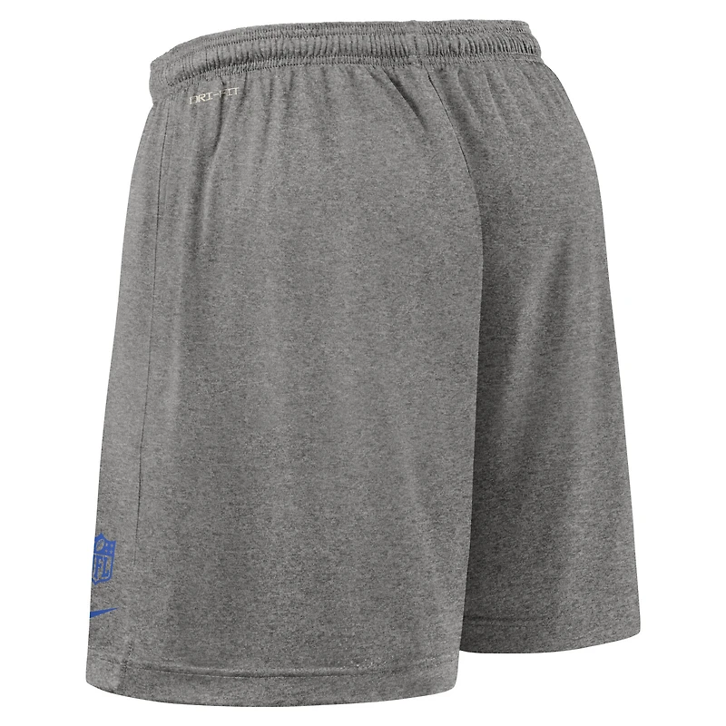 Short réversible Nike Dri-FIT noir Los Angeles Rams pour homme