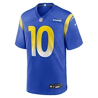 Men's Nike Britain Covey  Royal Los Angeles Rams Team Game Jersey