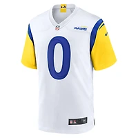 Maillot de match l'équipe Nike Byron Young pour hommes, blanc, Los Angeles Rams