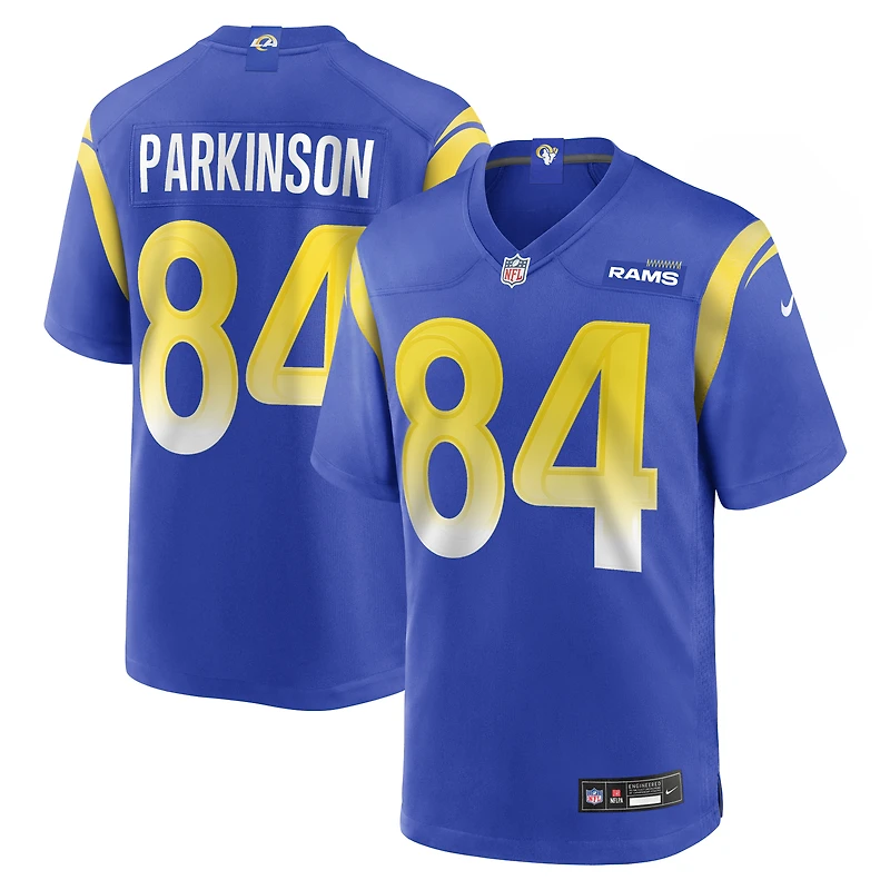 Men's Nike Colby Parkinson Royal Los Angeles Rams Team Game Jersey